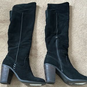 Dolce Vita black suede Over the Knee boots size 9